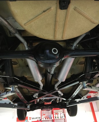 Corvette C1 1958 Unterboden Renditeobjekt Beilrode