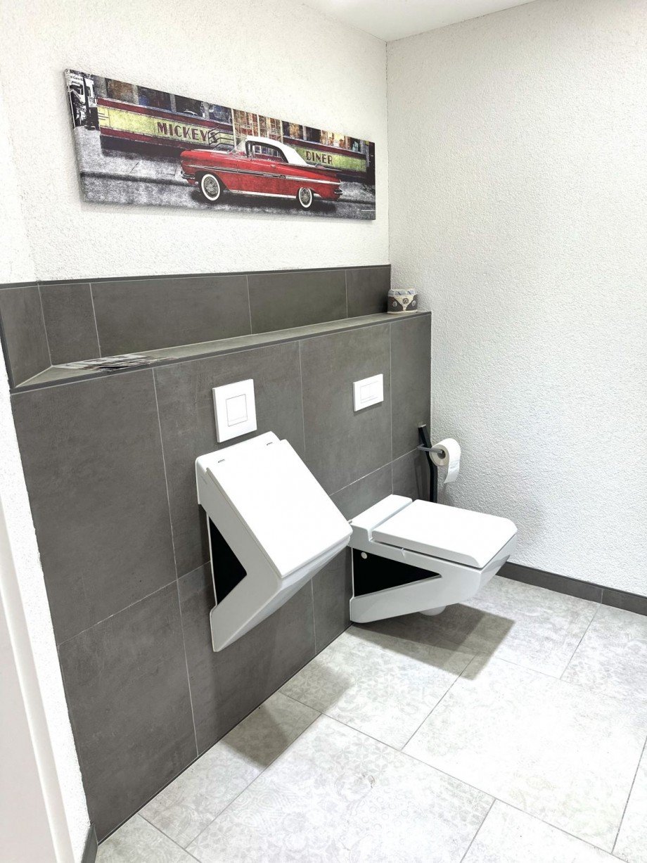 Ansicht G�ste WC Halle / Lager / Produktion Beilrode