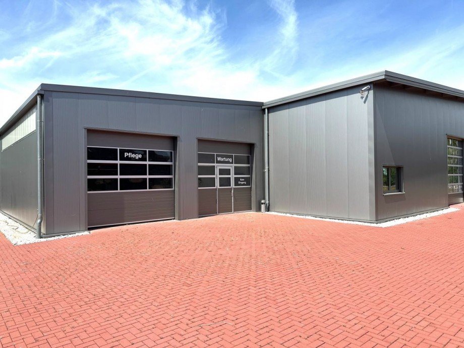 Ansicht Ost Halle / Lager / Produktion Beilrode