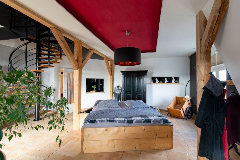 Fabrikantenvilla Schlafzimmer DG Villa Torgau