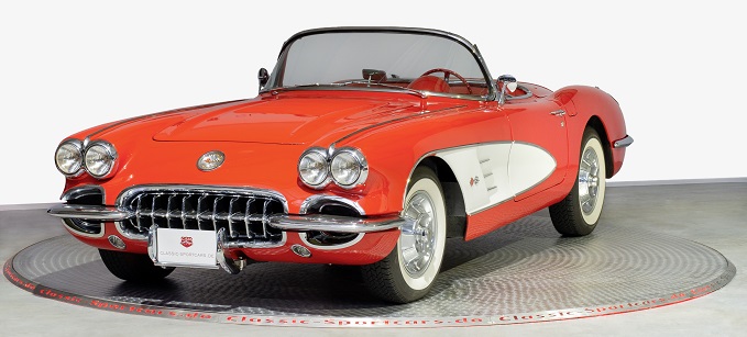 classic sportcars.de 1958 corvette c1 einmalig original Beilrode Renditeobjekt Einzigartig und bis ins Detail Original - Diese Corvette C1