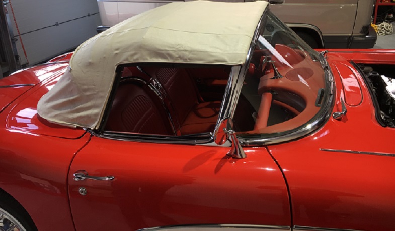 Corvette C1 1958 original Verdeck Renditeobjekt Beilrode